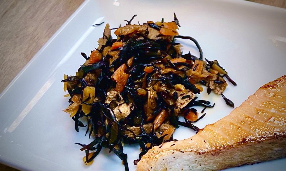 hijiki seaweed side dish