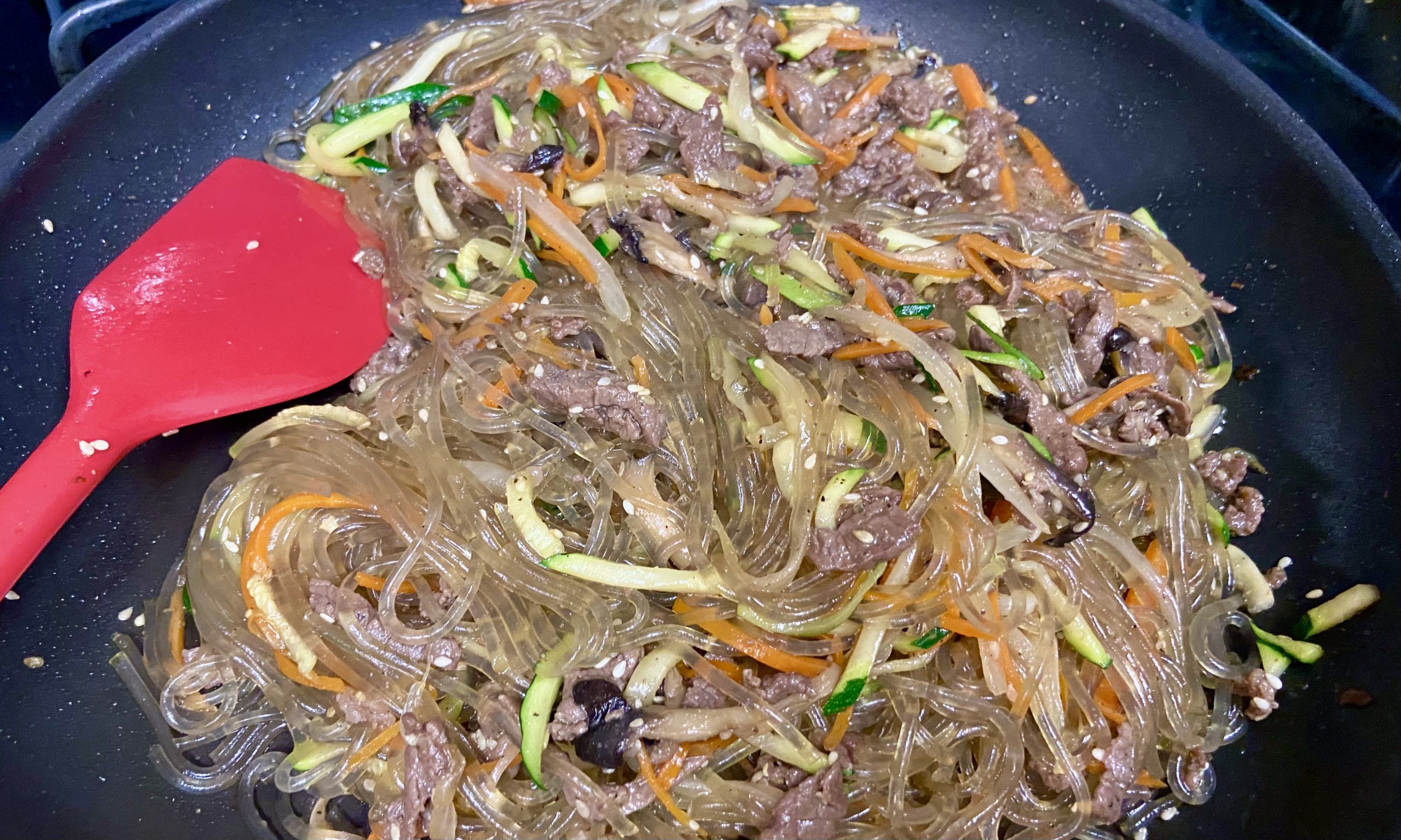 Jap chae with beef